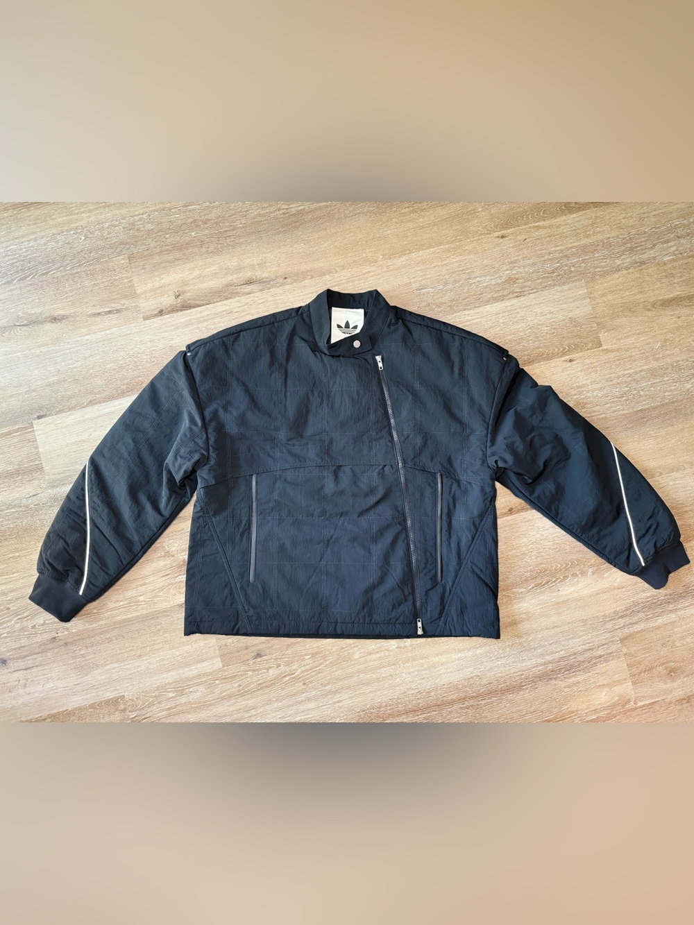 Adidas Originals Racer Jacket Black Full Zip Unisex Size Medium NWT